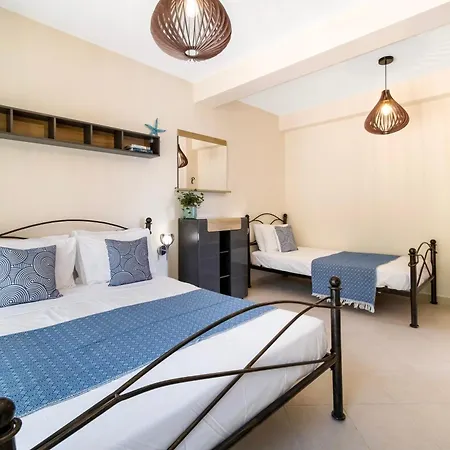 Arapaki Secret Garden, Ground Floor Deluxe Suite, Private Pool, Sauna, Sea View 4* Vournikas