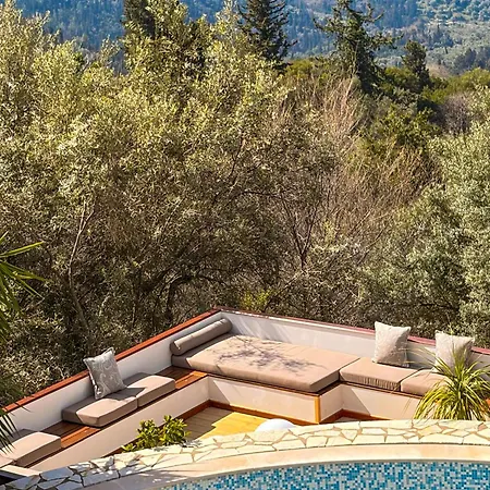 Arapaki Secret Garden, Ground Floor Deluxe Suite, Private Pool, Sauna, Sea View Vournikas