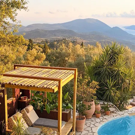 Arapaki Secret Garden, Ground Floor Deluxe Suite, Private Pool, Sauna, Sea View Vournikas