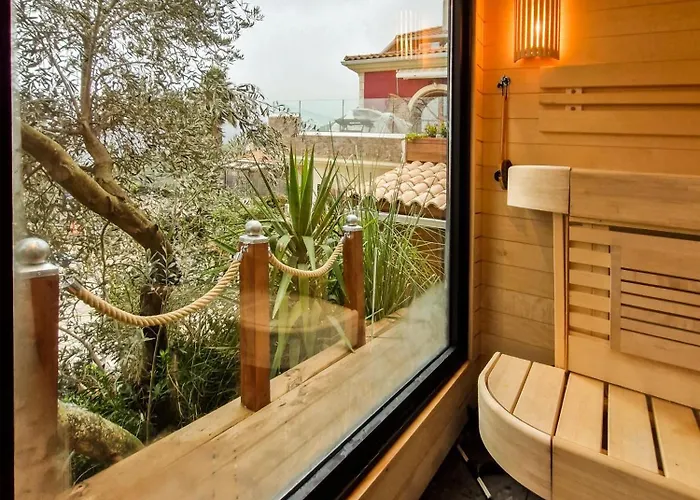 Arapaki Secret Garden, Ground Floor Deluxe Suite, Private Pool, Sauna, Sea View Vournikas